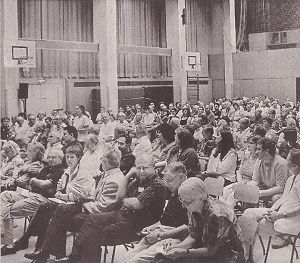B&uuml;rgerversammlung in der Festhalle