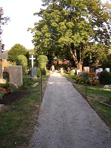 Blick vom Haupteingang